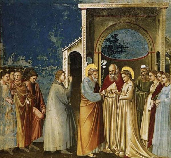 Marriage of the Virgin, GIOTTO di Bondone